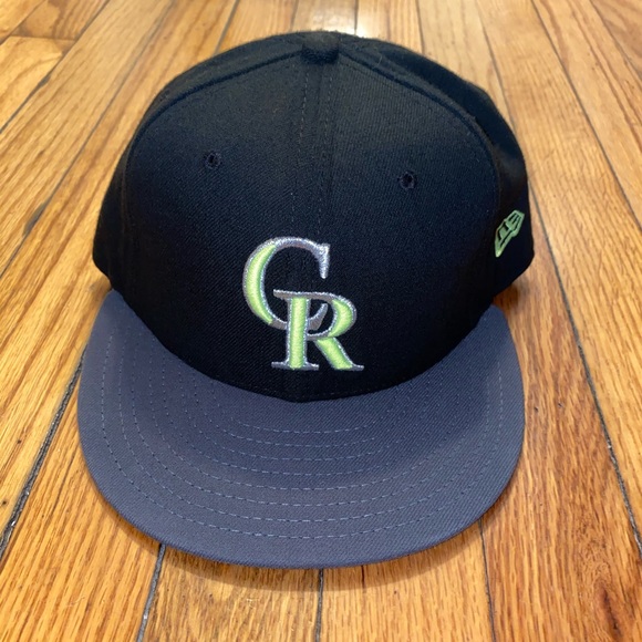 New Era Other - Colorado Rockies Neon&Grey New Era Fitted Hat